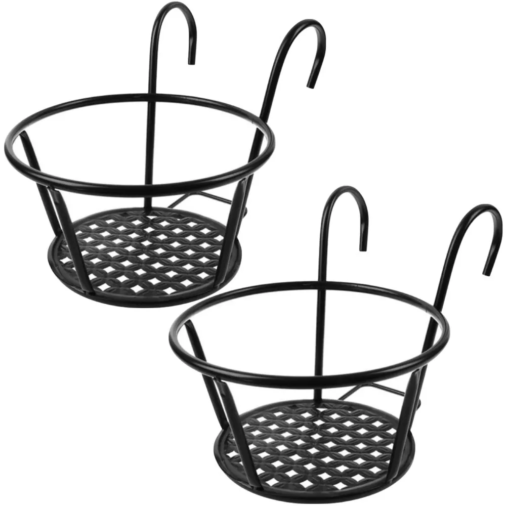 2PC Hanging Succulent Planter Flowerpot Holder Stand