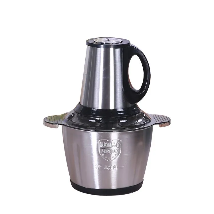Multifunctional 3L Electric Food Chopper Processor - Black