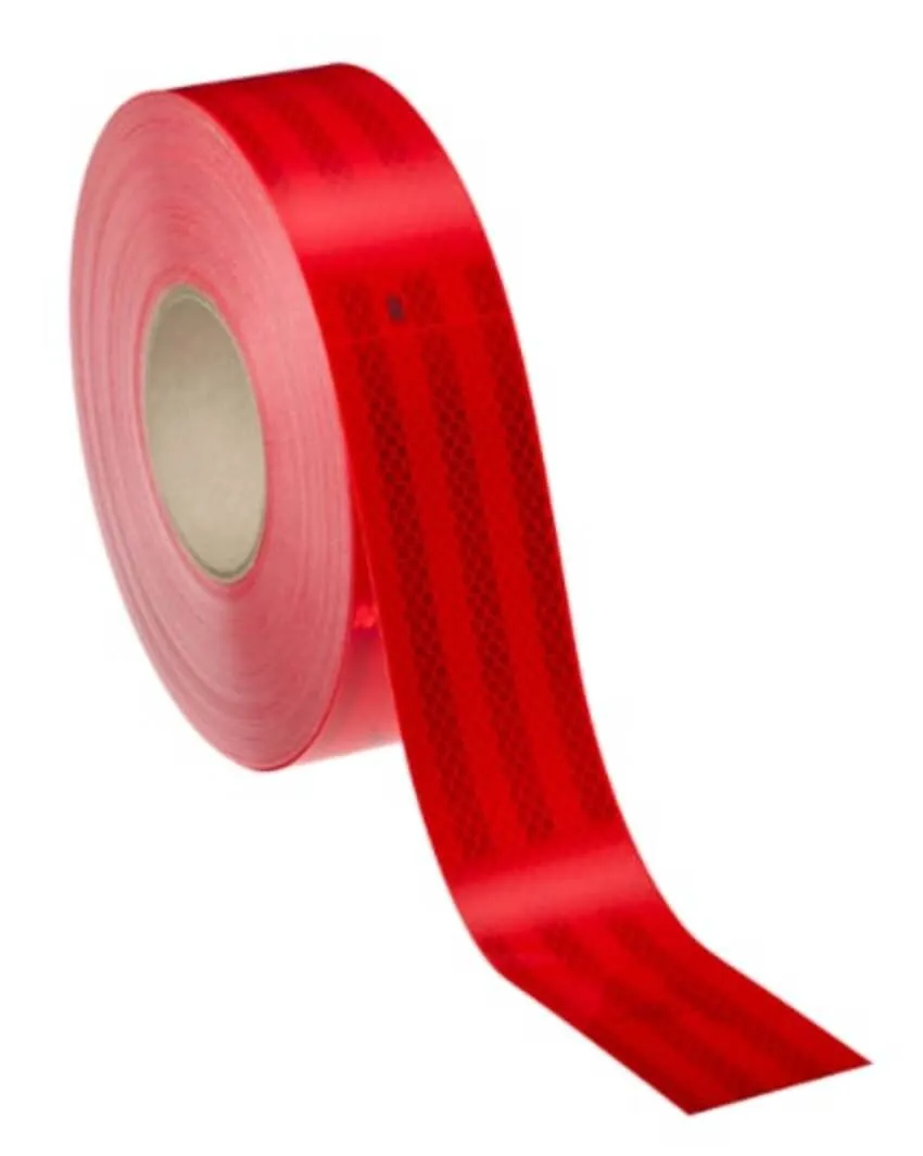 3M Diamond Grade Conspicuity Reflective Tape, ECE 104 marked, 53.5mm x 50m - Red