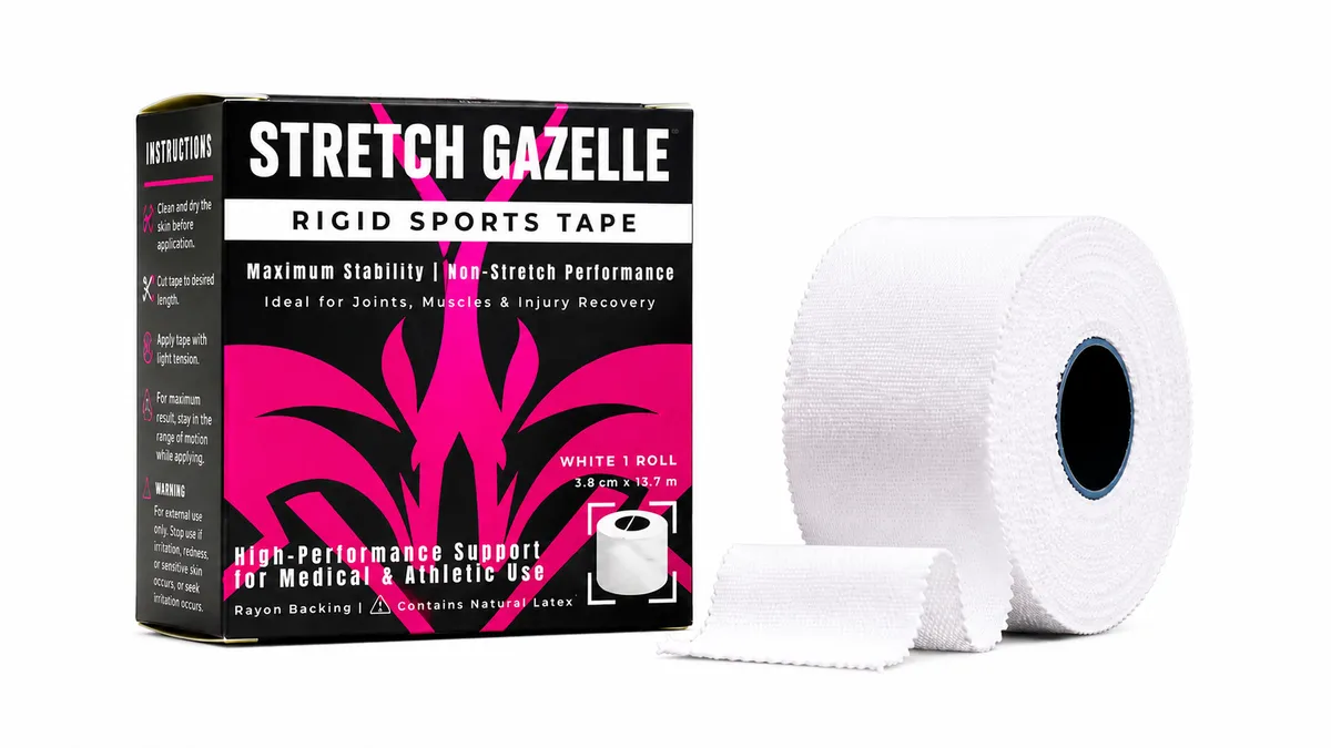 Rigid Sport Tape
Premium 3.8cm x 13.7m WHITE