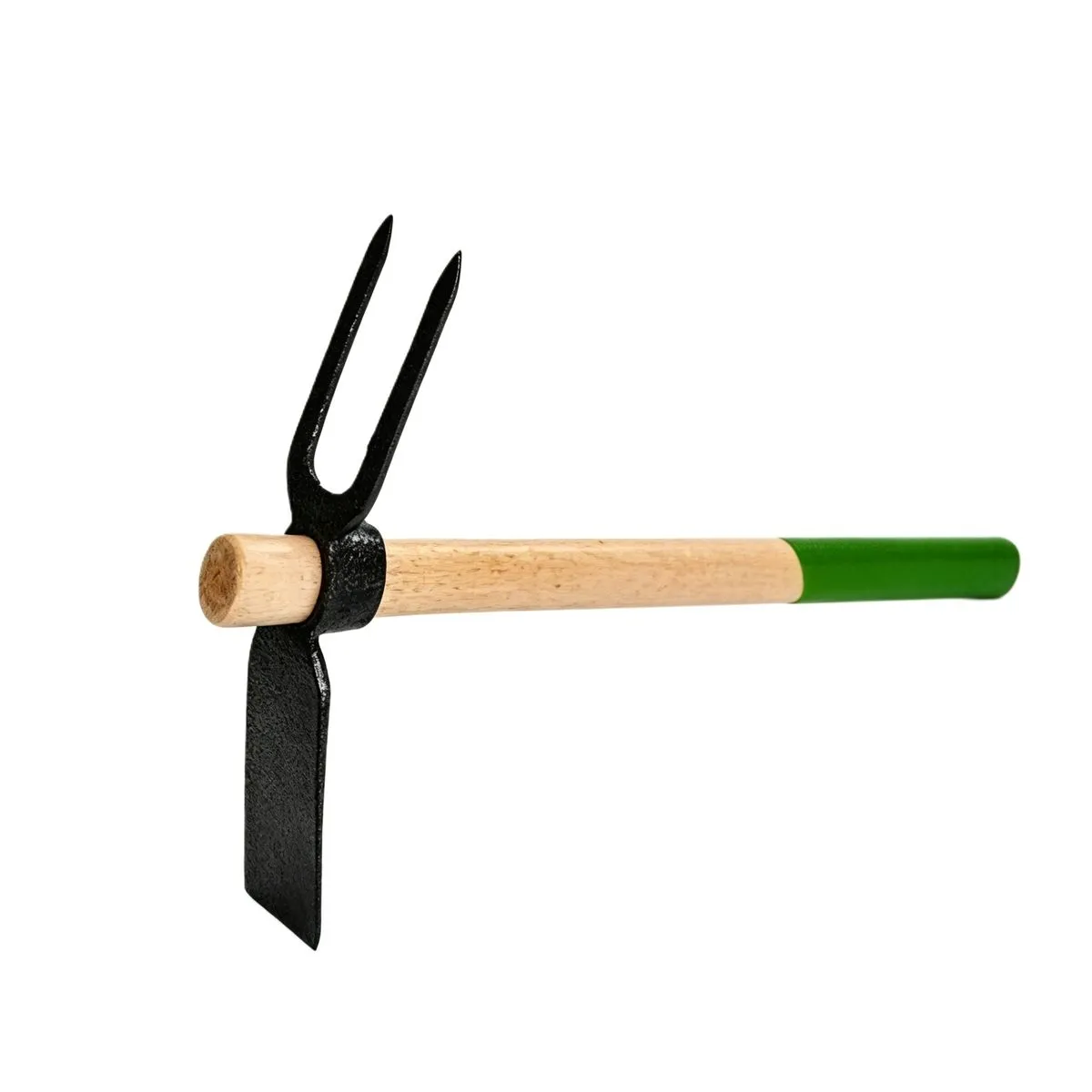 Two In One Garden Hoe With Solid Wood Handle, Multifunctional Hand Tool