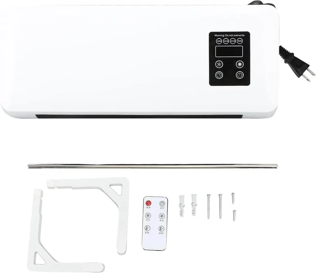 Wall Mount Ductless Wall Air Conditioner with Remote Control
