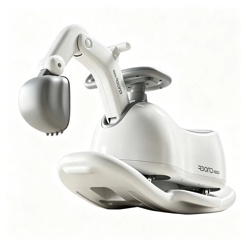 3-in-1 Kids Excavator Ride Toy, Rocker Balance Board with Music LED Lights - Advanced Gray | Excava…
