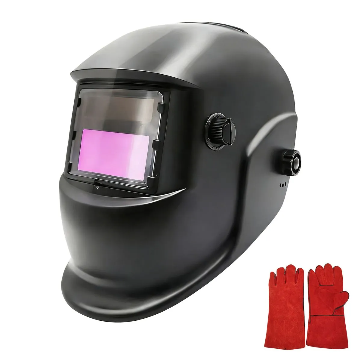 Auto-Darkening Welding Helmet, Head-Mounted Arc Welding Face Shield