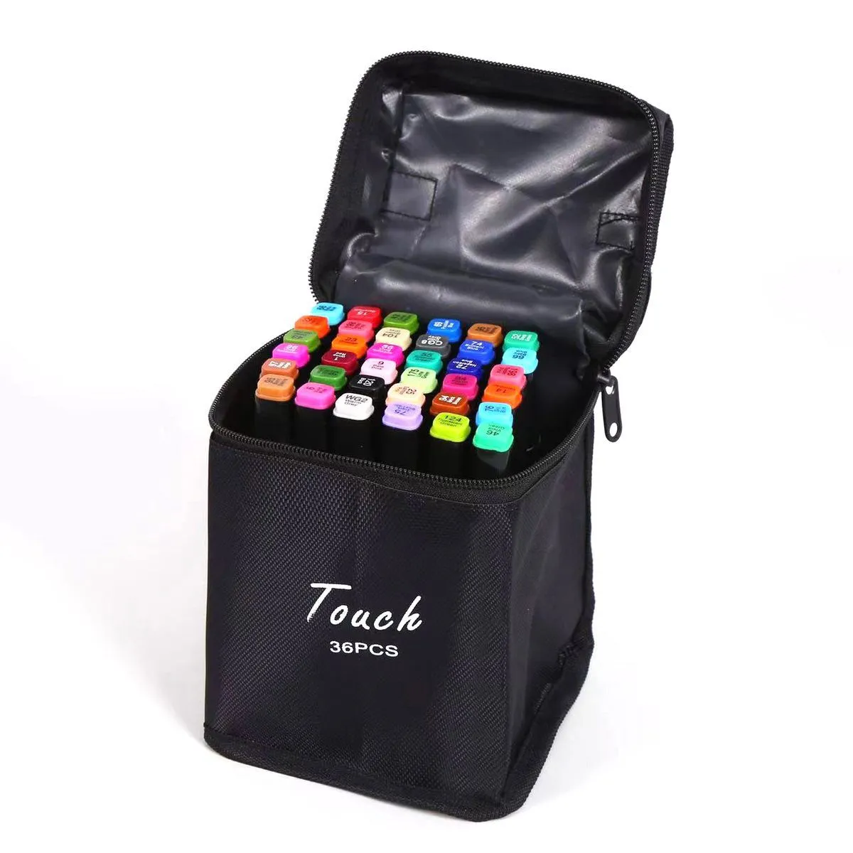 Alcohol Art Markers Set 36 Colors Dual Tip No Bleed Pens