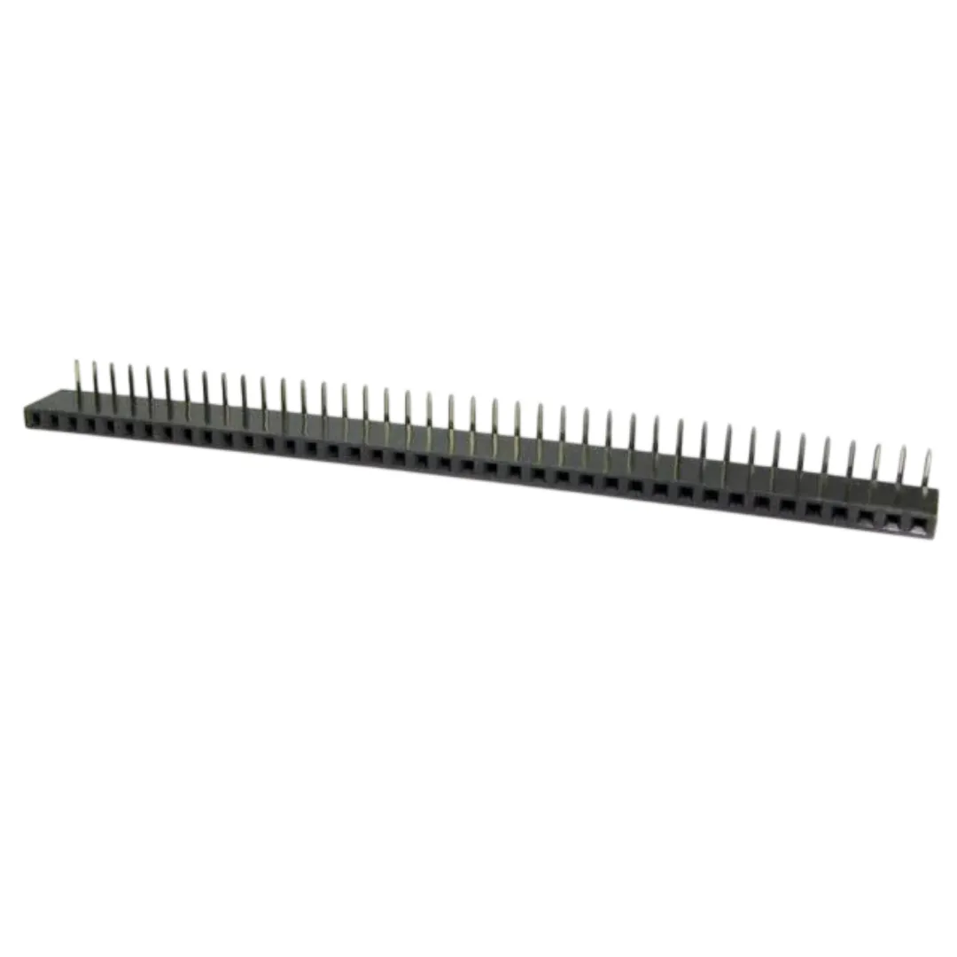 724400 40-Way 2.54mm PCB Right-Angled SIL Female Socket Header