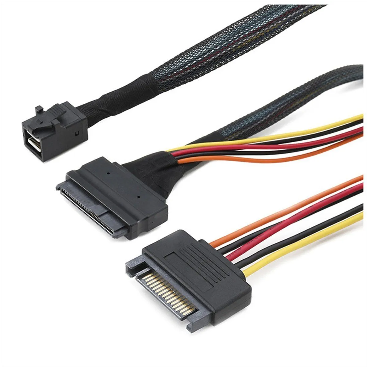 Built-In 12G Sas Hd To U 2 36P Sff-8643 To Sas U 2 Sff-8639 Cable