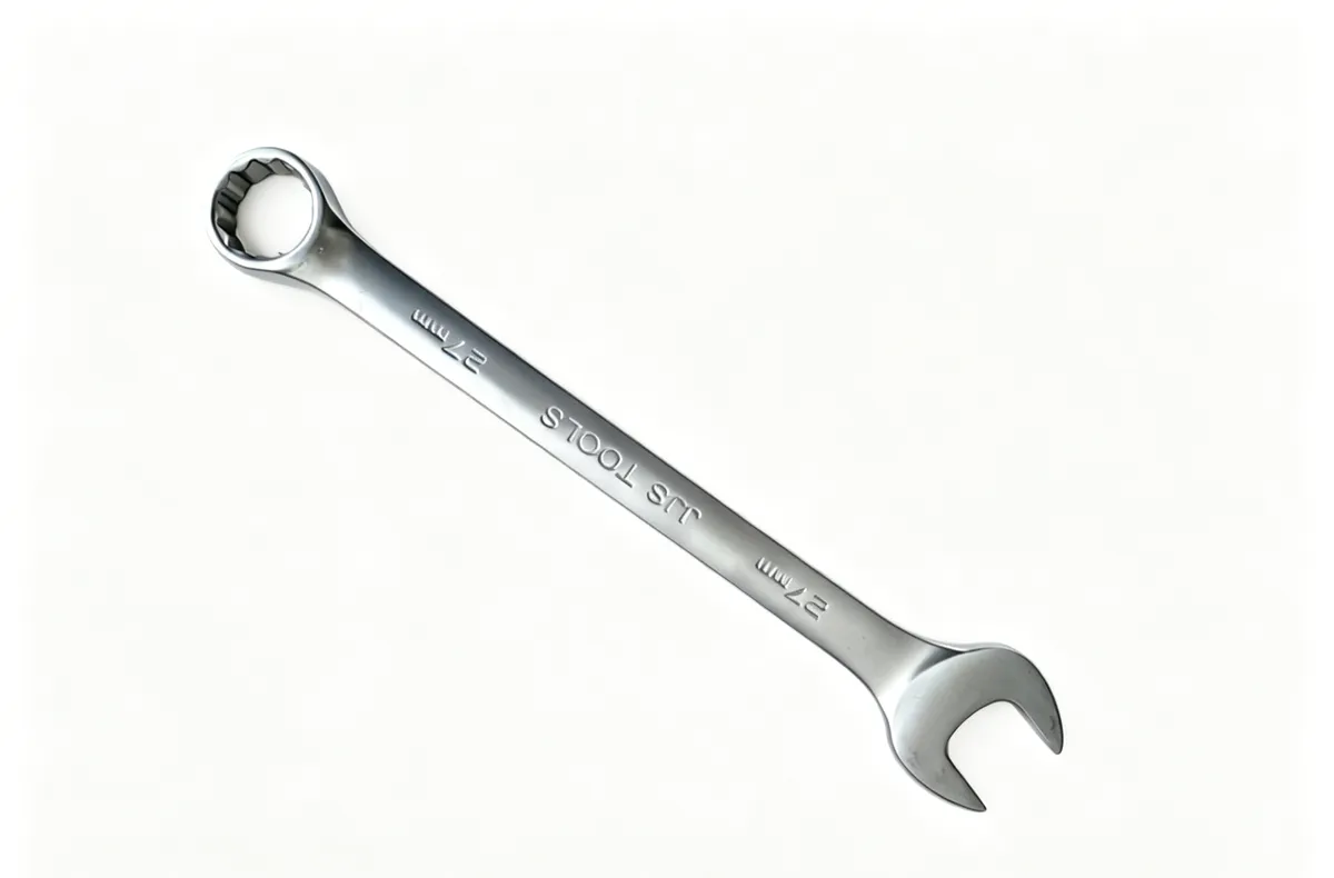 JJS 27mm Combination Wrench (JS01-27), Open & Ring End Spanner