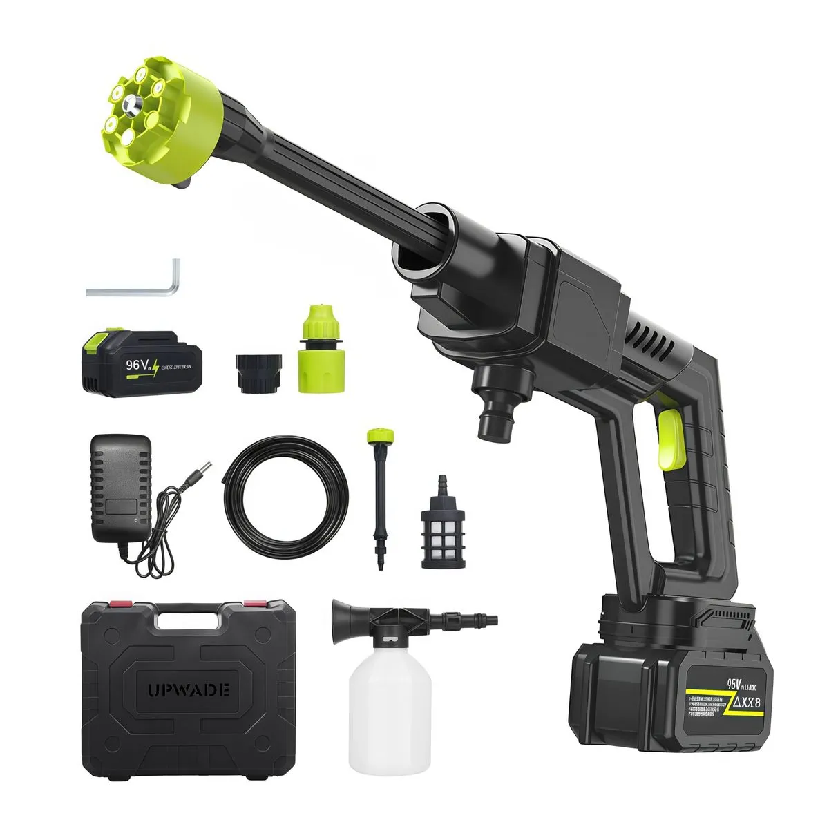 Cordless High Pressure Washer - 12000mAh Brushless Motor Power Cleaner