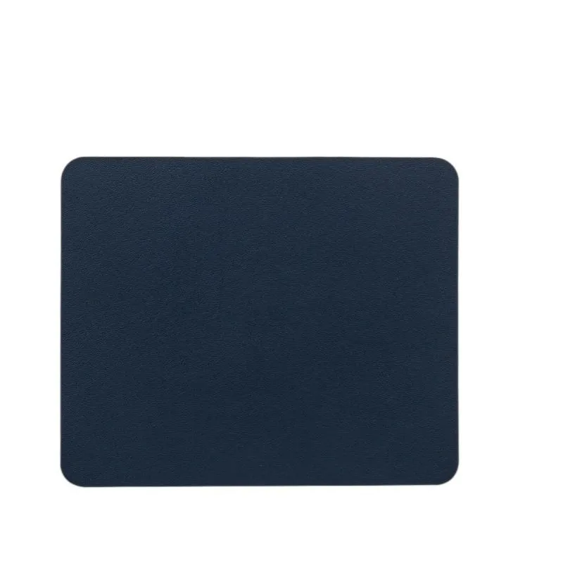 Leather Mouse Pad 25x21cm - Blue