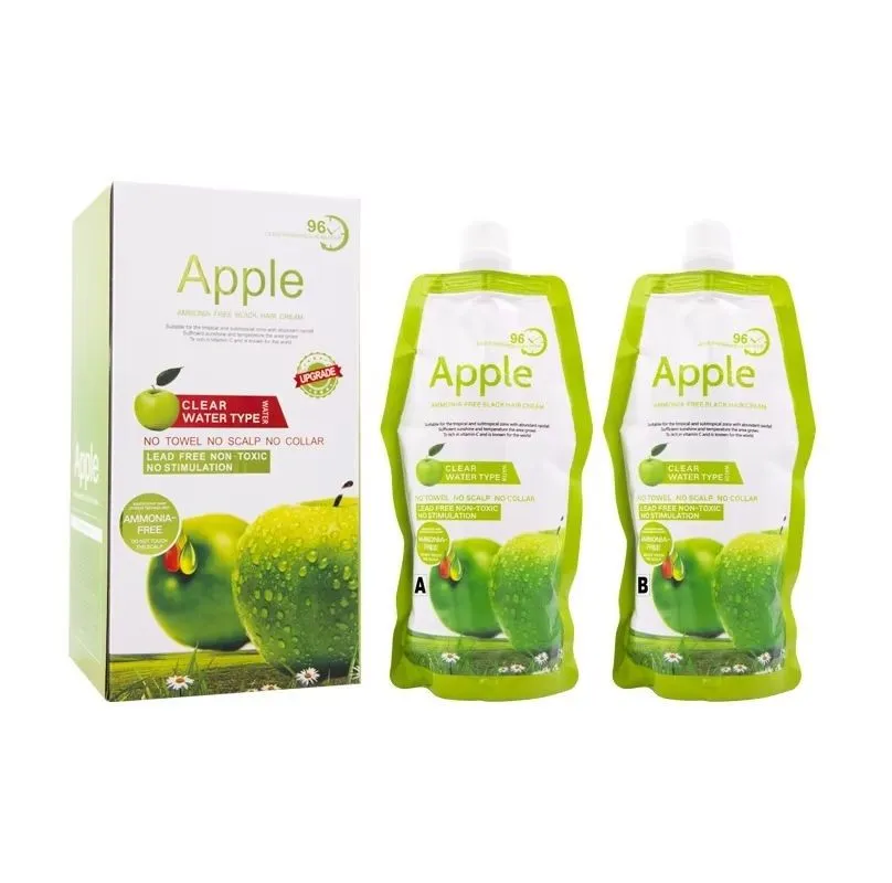 Fresh Apple Clear Water Hair Color Cream - Black