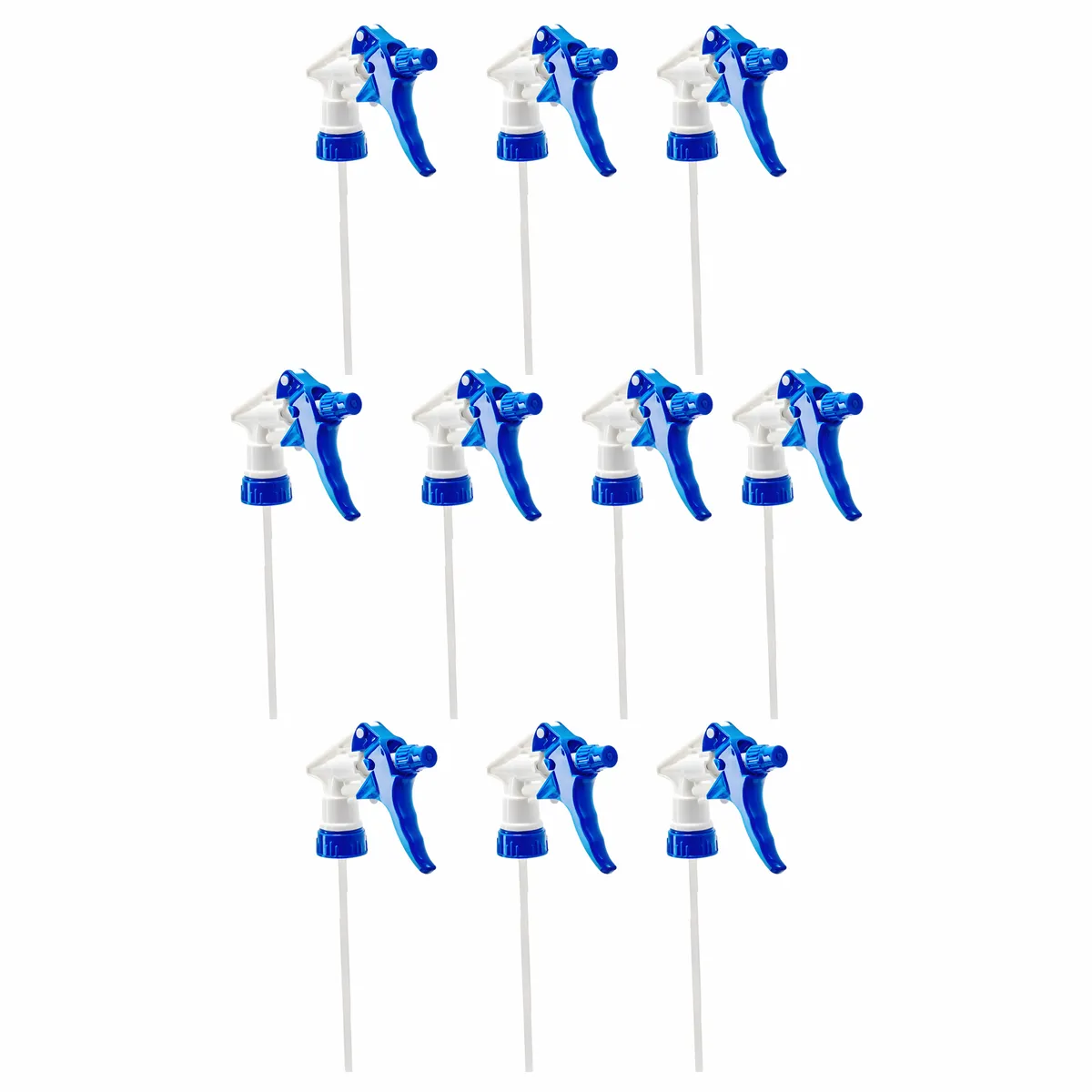 Industrial Trigger Spray 28/280- Heavy Duty, Chemical 10 Pack - Blue