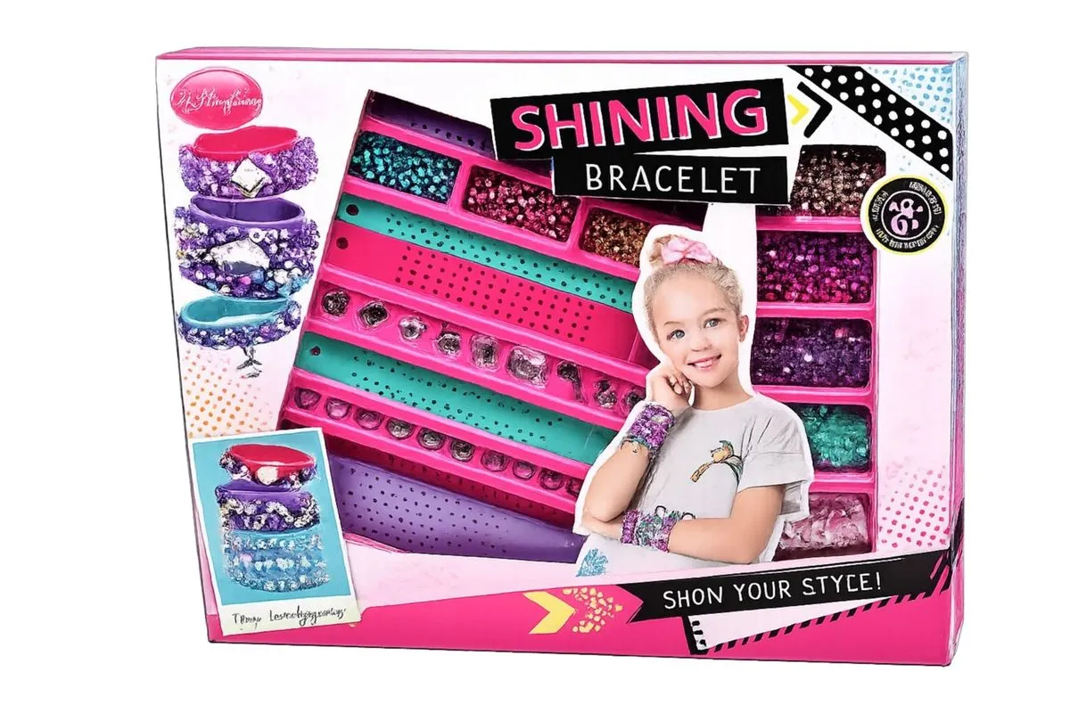 DIY Shining Bracelet Making Kit for Girls