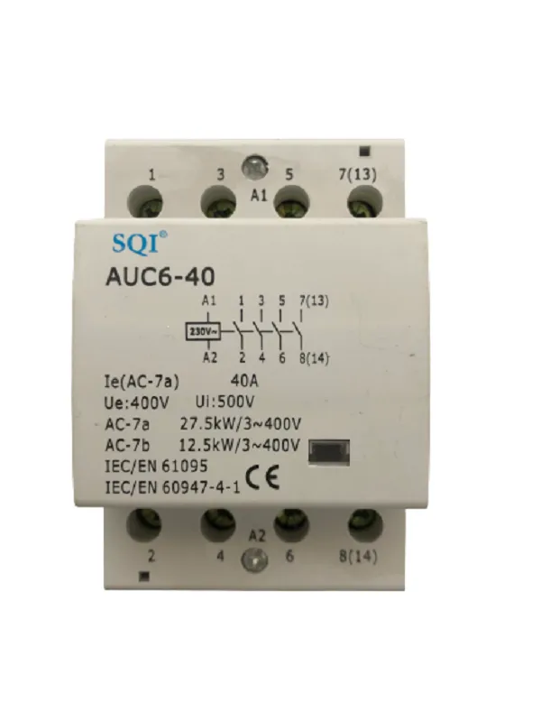 SQI. 4P AC Contactor 40A Din
