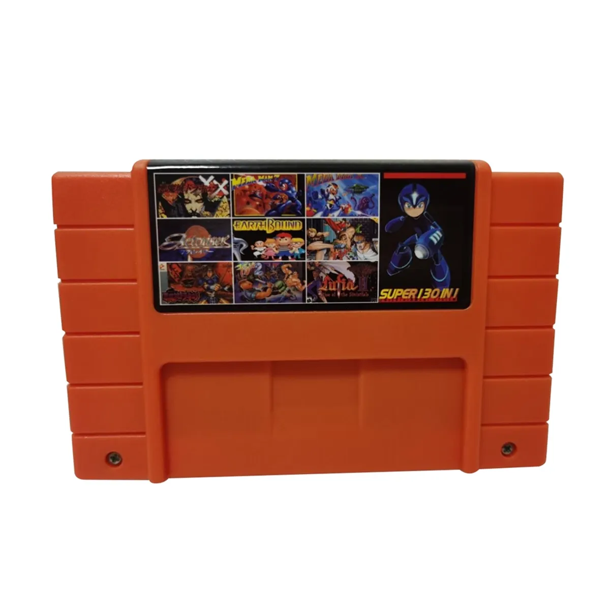 Super 130 in 1 Game Cartridge Game Card with Save Function for SNES