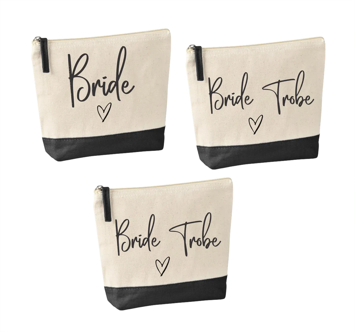Keanu Land Brides And Brides Tribe 100% Cotton Cosmetic Bag