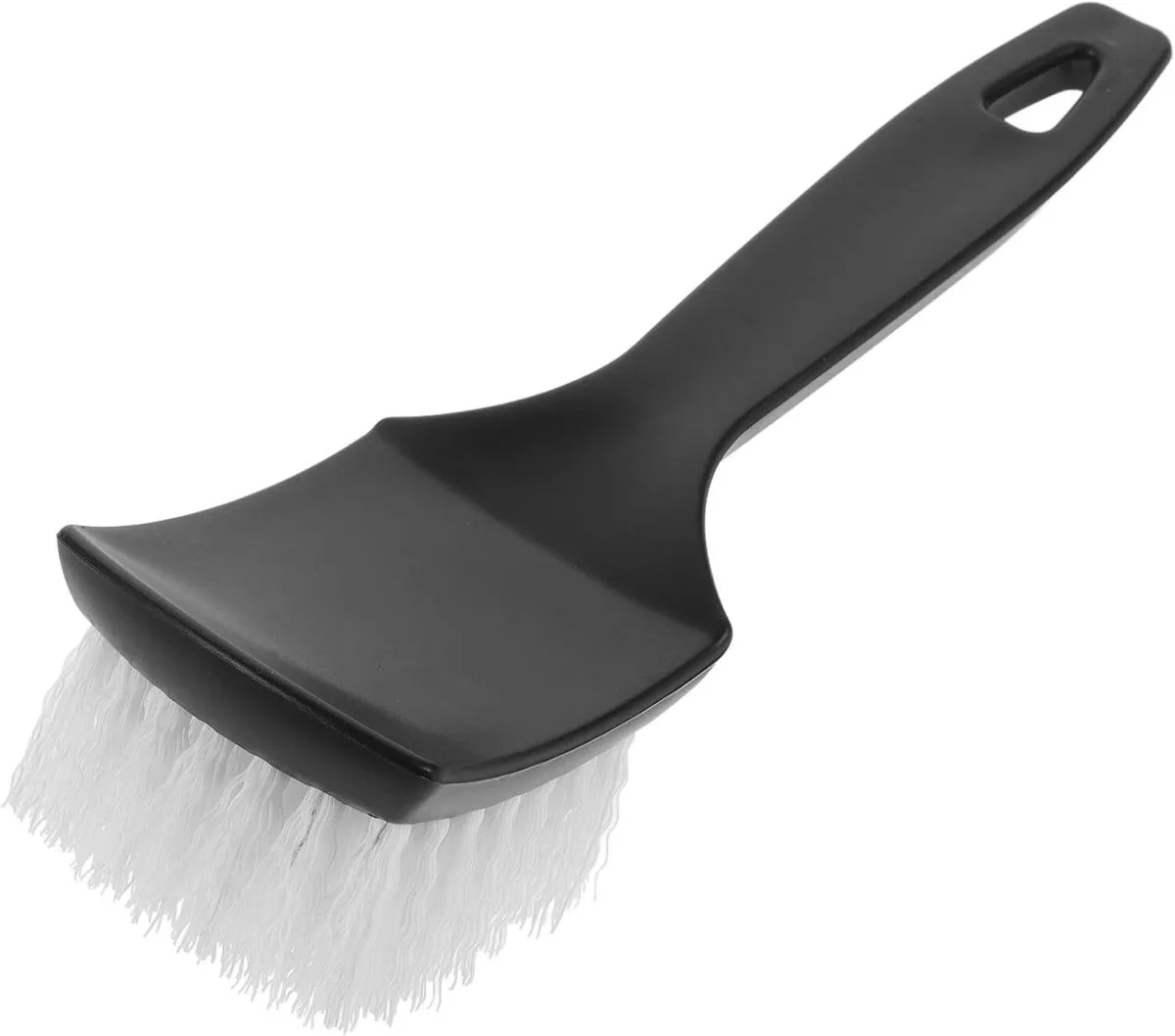Car Cleaning Brush for Tires and Carpets, White Multi-Functional Detailing