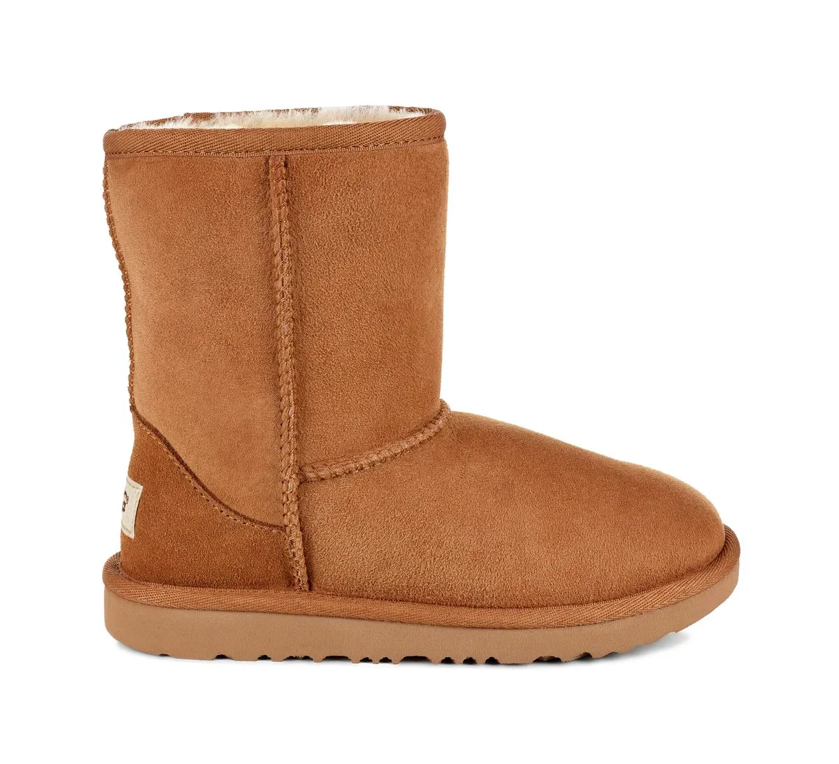 UGG Kids Classic Short II Chestnut