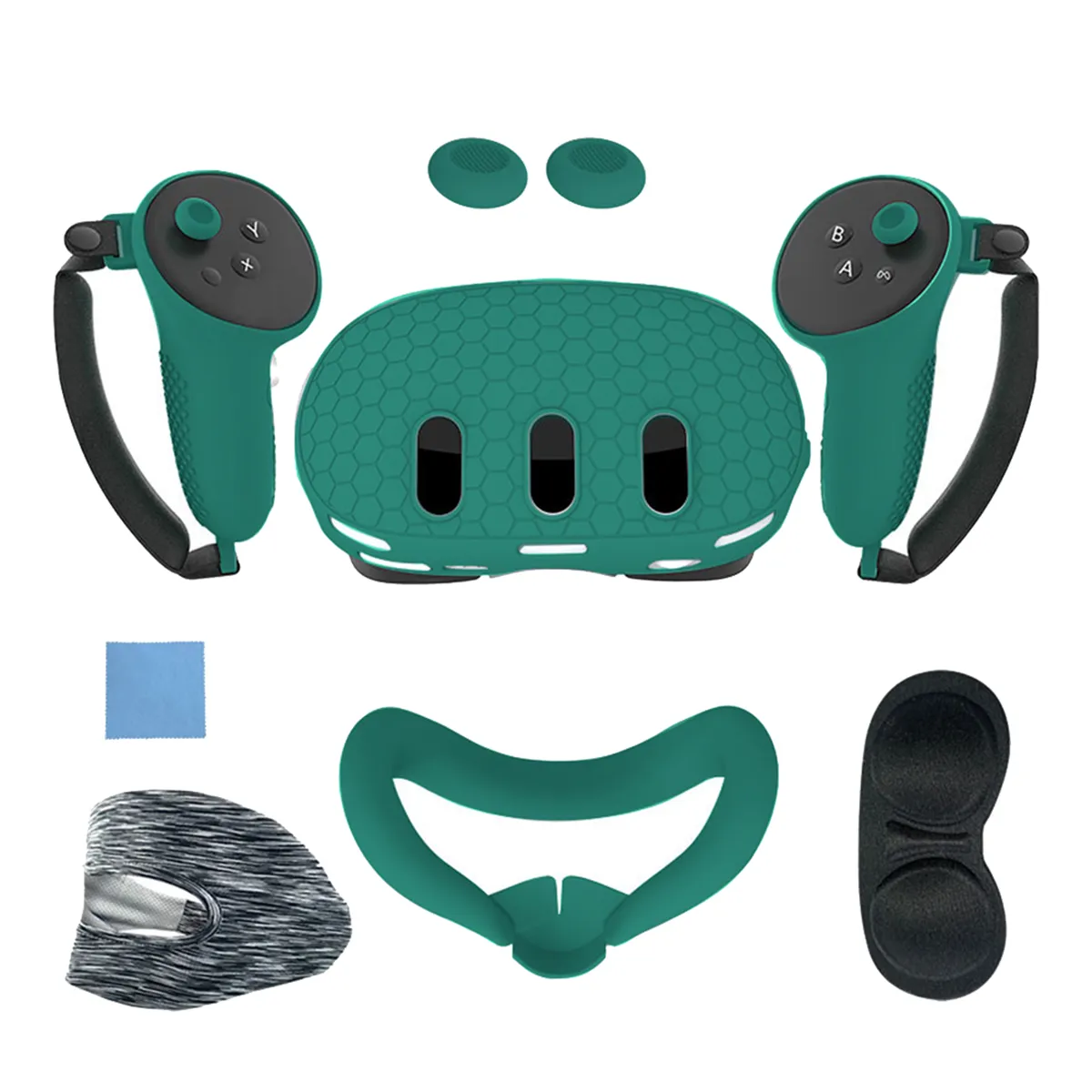 Protective Case for 3 VR Headset Head Face Cover F