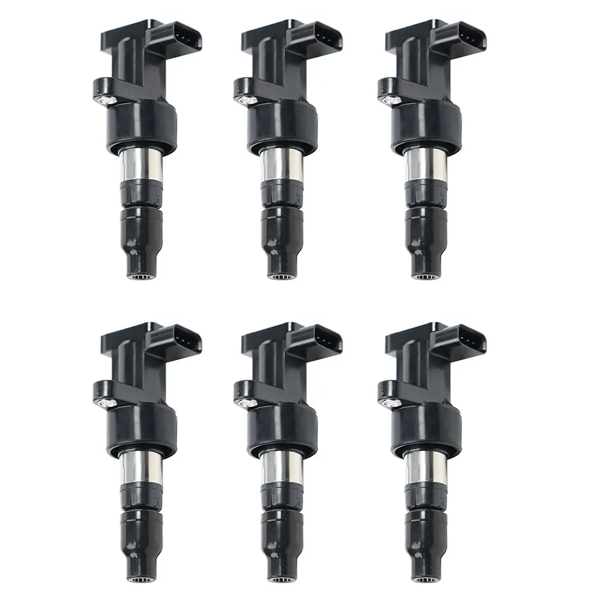 6 Pcs Ignition Coils Uf435 C2S42673 C2S11480 Compatible with Jaguar