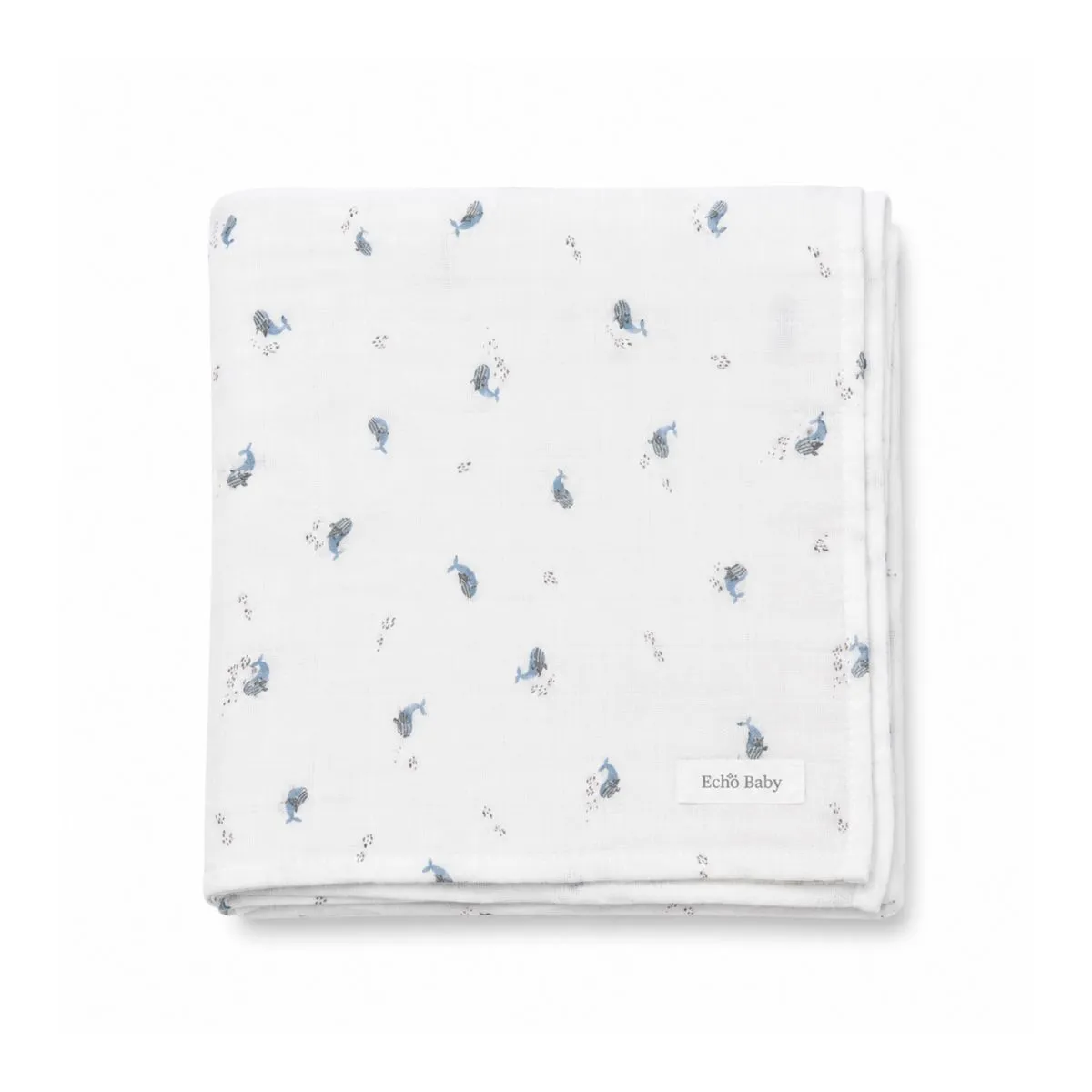 Echo Baby Muslin Swaddle Blanket - Ocean