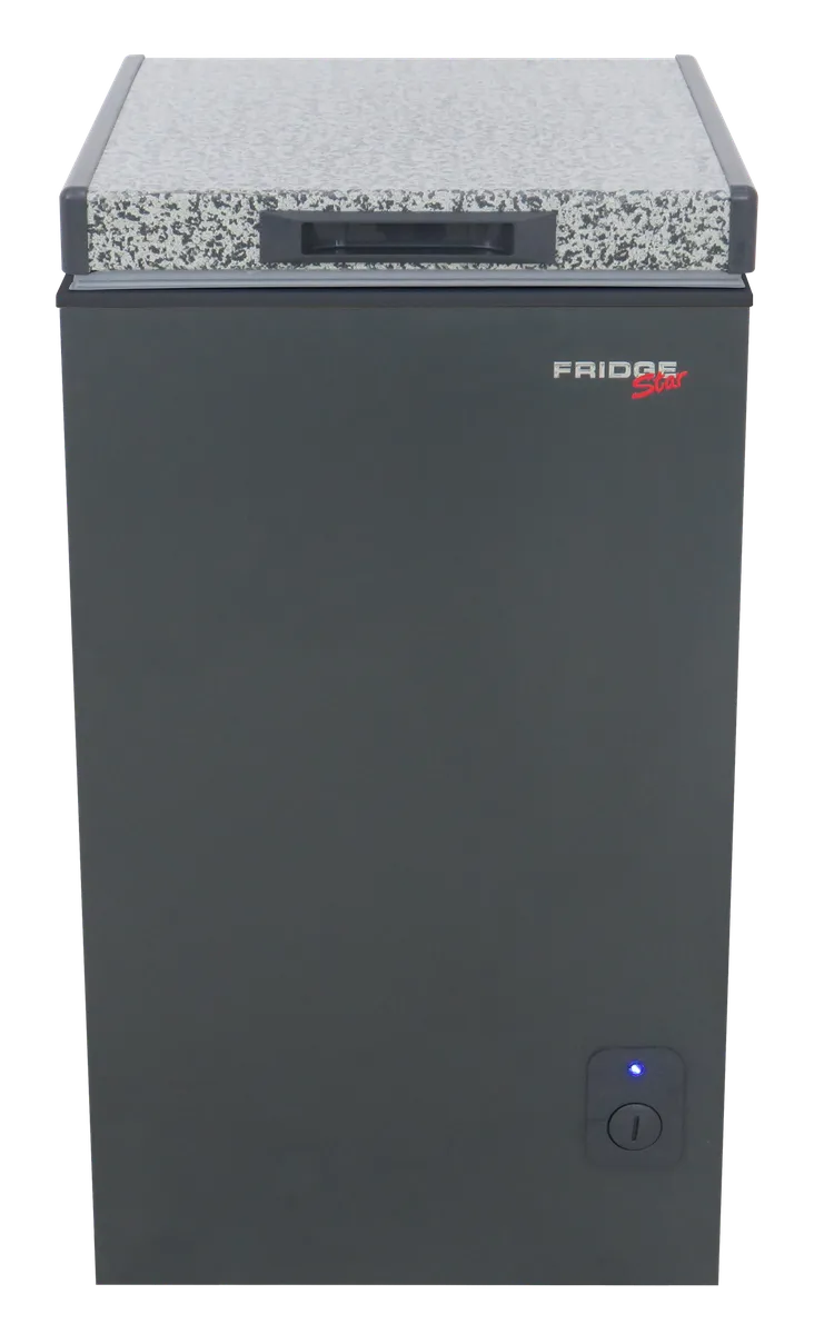 Fridge Star Metalic 95L Chest Freezer