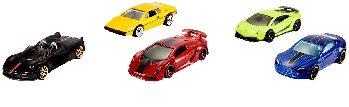 Hot Wheels 5 Car Gift Pack Die-Cast Assortment