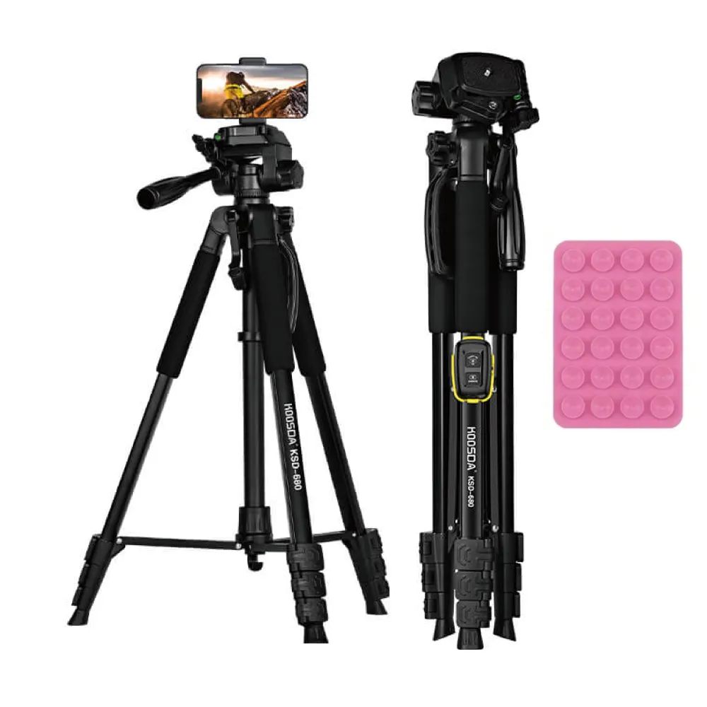 180cm Professional Tripod Stand, Camera Tripod Stand and Silicone Suction
