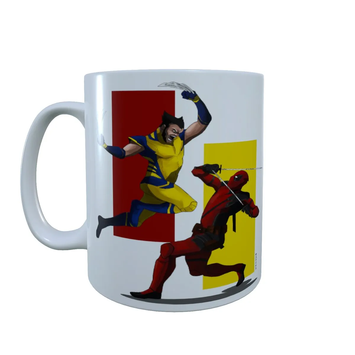 High Jump - Deadpool X Wolverine Coffee Mug