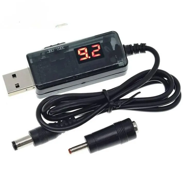DC 5v To 9v/ 12v Converter - Use With Power Bank To Power Internet Routers