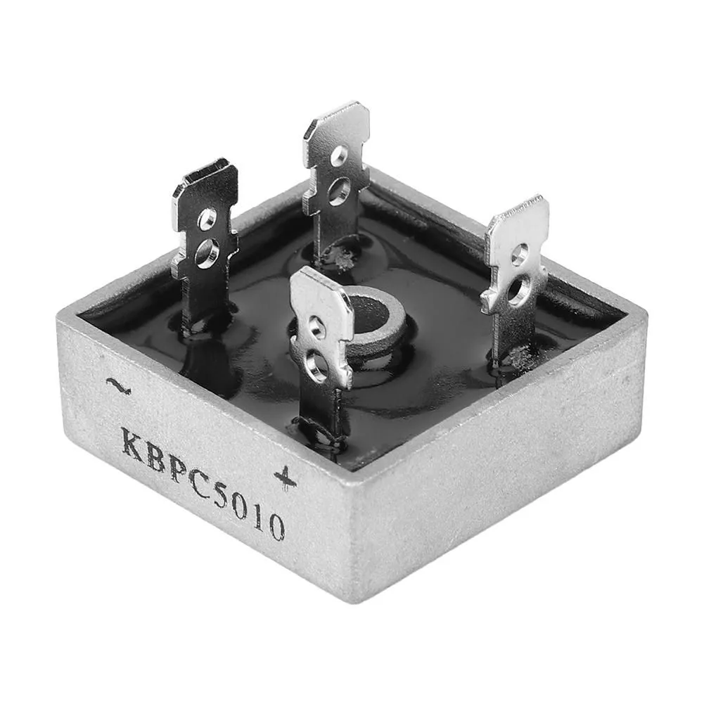 10Pcs KBPC5010 50A 1000V Bridge Rectifier Diode