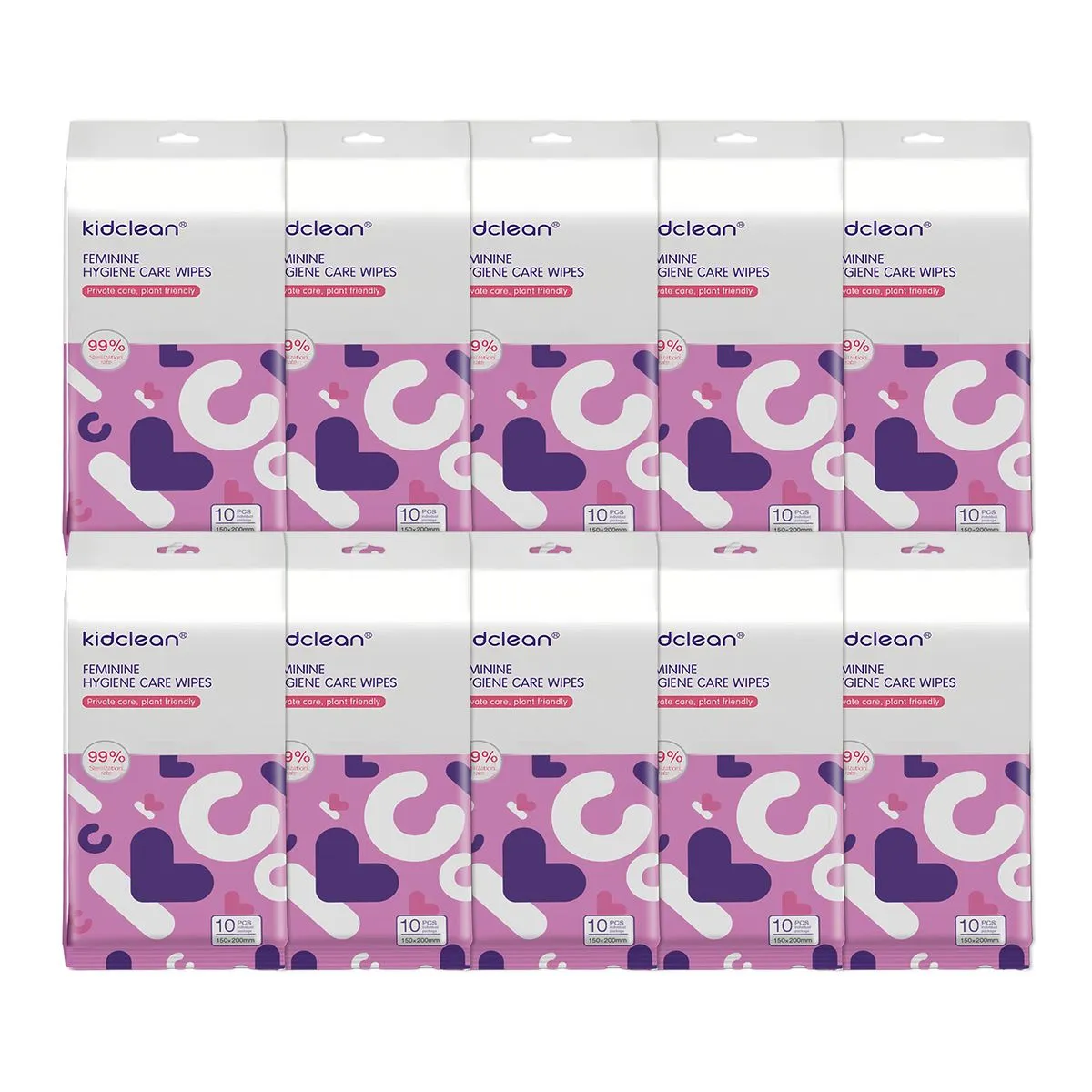 Feminine Wet Wipes 100 Pieces Personal Care Wet Wipes Intimate Wipes