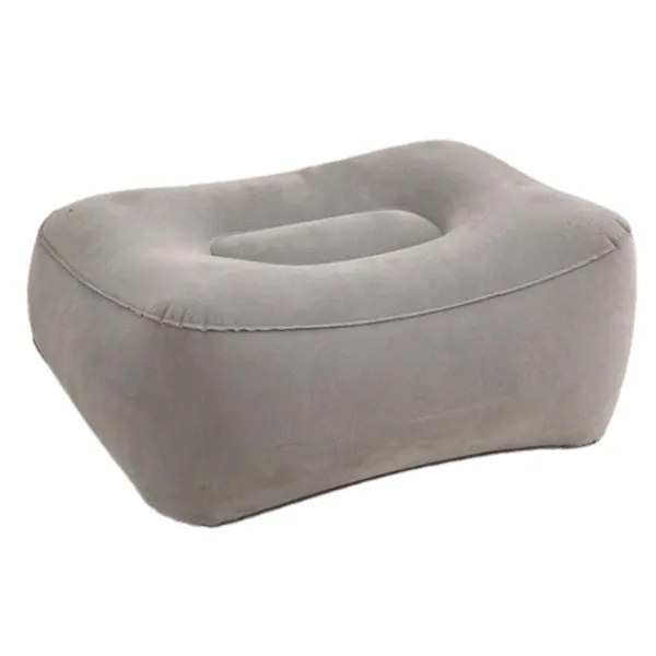 Foot stool, foot rest inflatable cushion office, travel, TV