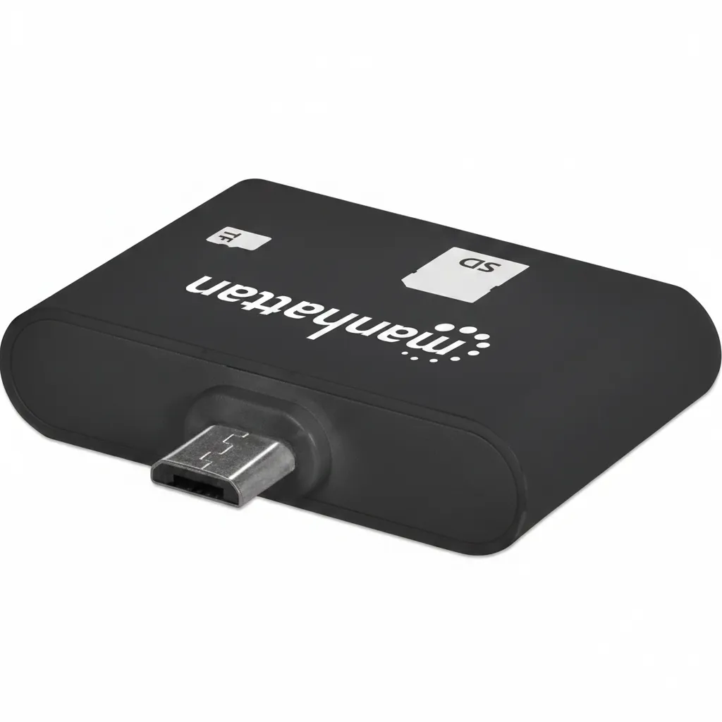 Manhattan SD Card OTG Adapter for Mobile Devices