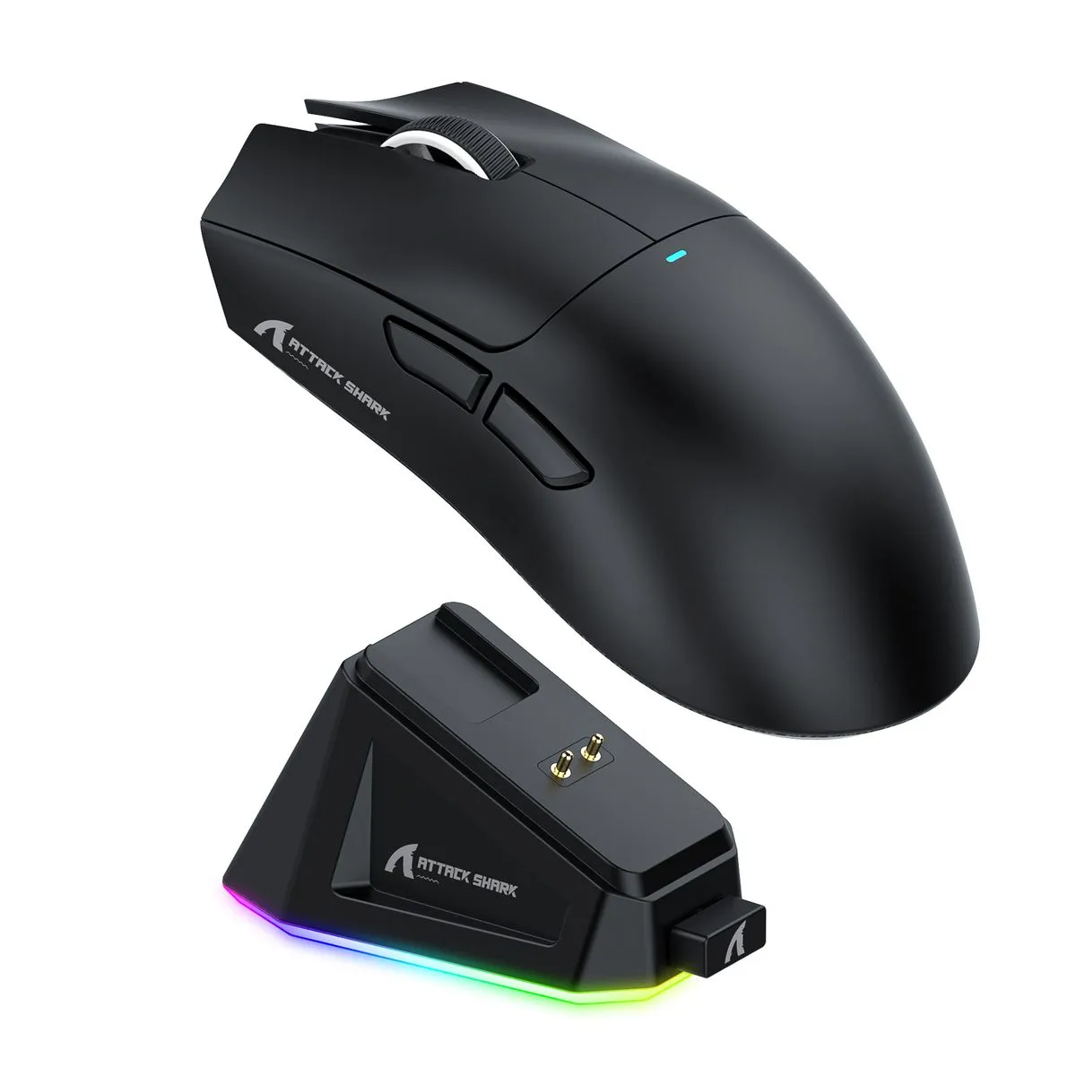 ATTACK SHARK X11 Ultra Lightweight RGB Gaming Mouse 22000DPI - Black