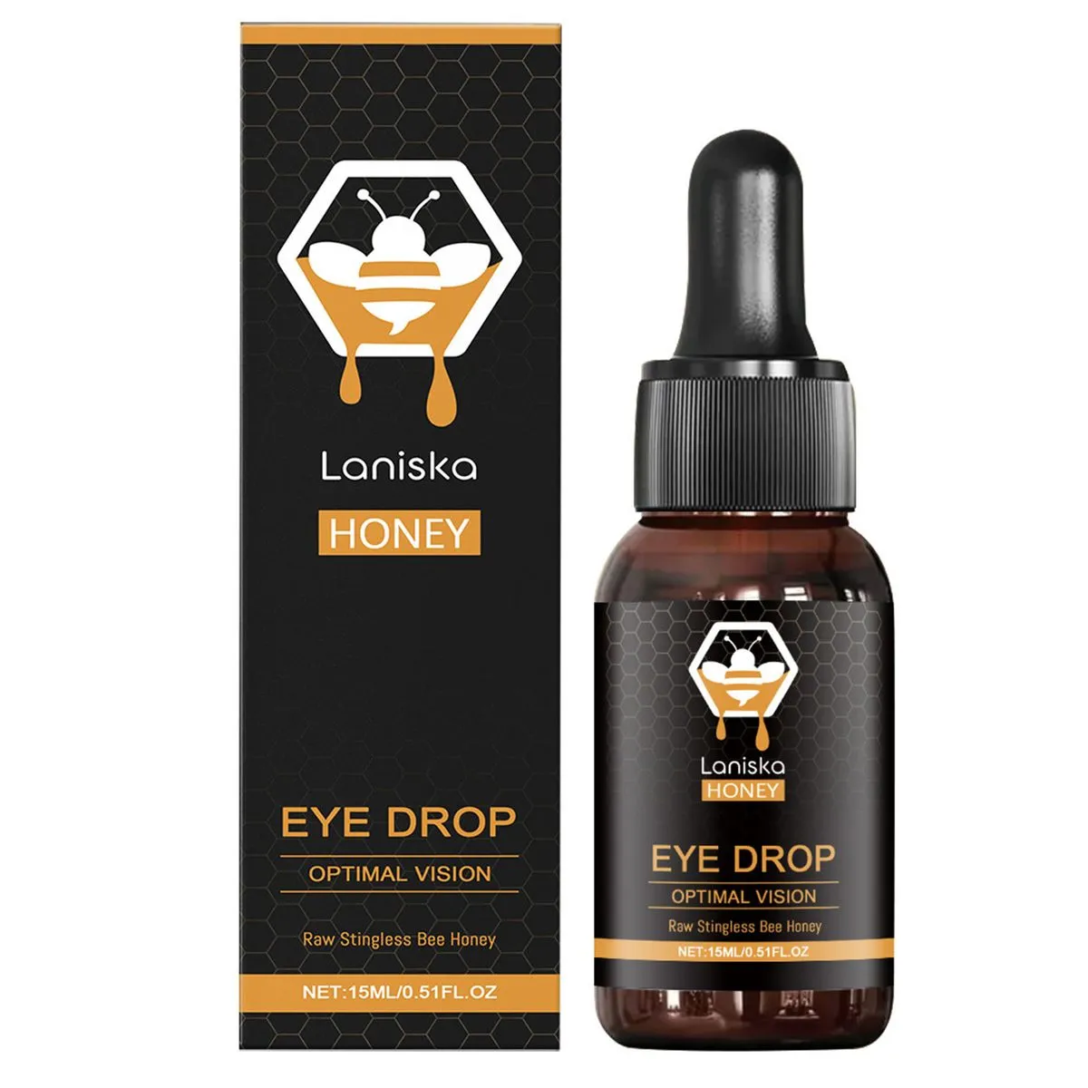 Stingless Bees Honey Eye Drops for Dryness Relief & Eye Fatigue - 1pc