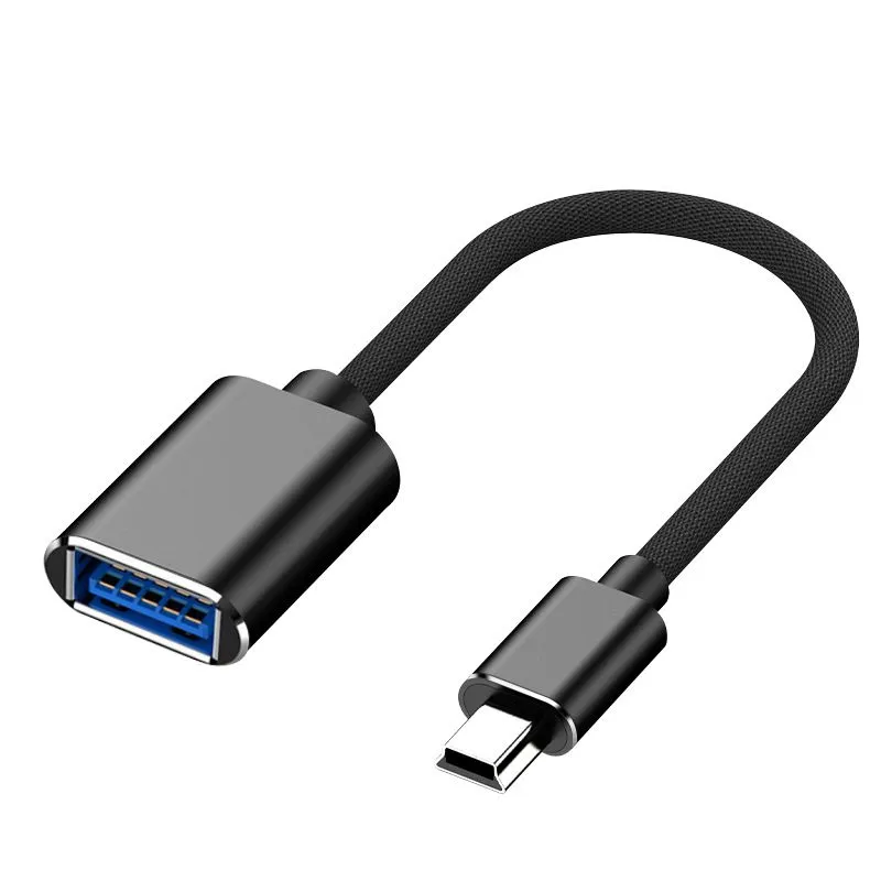 Mini USB OTG Cable USB A to Mini USB B 5-pin Adapter for Digital Cameras