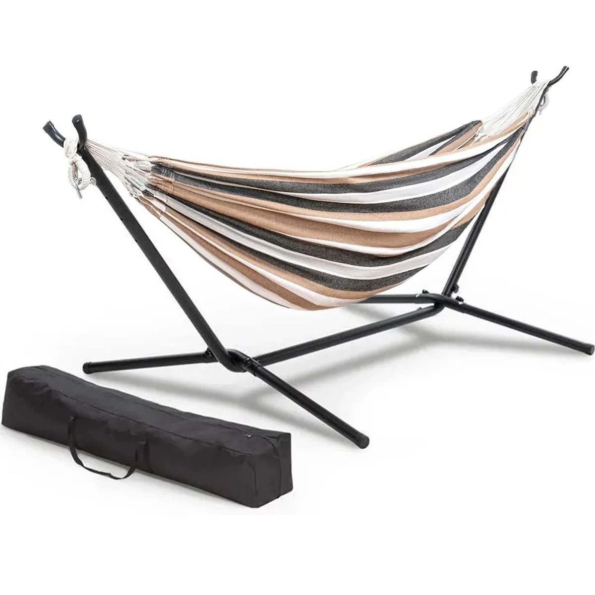 Hammock with Stand Free Standing Detachable Hammock Outdoor Camping Bed