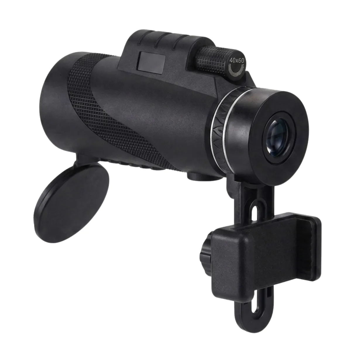 40x60 HD Monocular Telescope with Smartphone Mount for Outdoor Exploring
