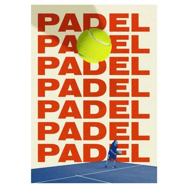 Padel Padel Padel - A1 Poster