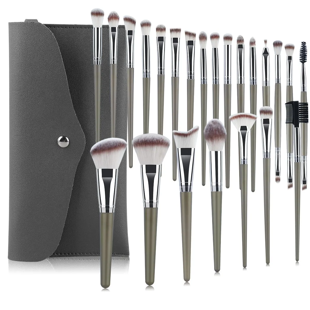 23pcs Makeup Brush Set Synthetic Eyeshadows Makeup Brushes with case