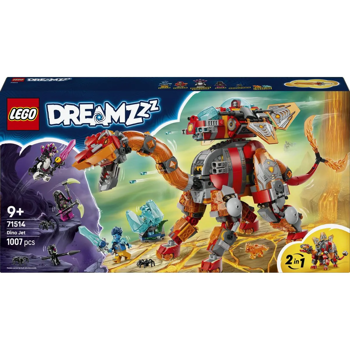 LEGO® DREAMZzz™ Dino Jet Dinosaur Building Kit 71514