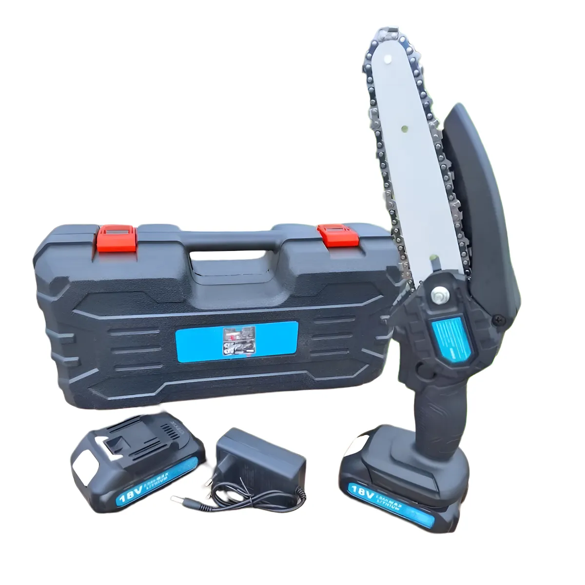21V Lithium Chain Saw - 6-Inch, Cordless, Lightweight