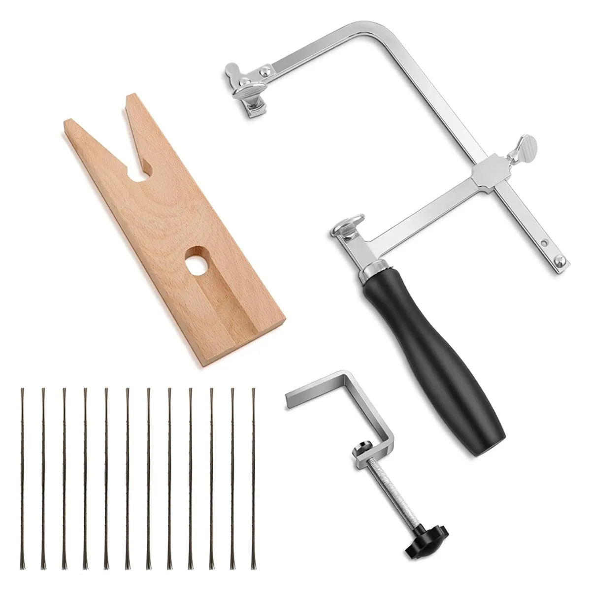 3 in 1 Jeweler'S Saw Set Saw Frame Adjustable Jewelers Tools Set