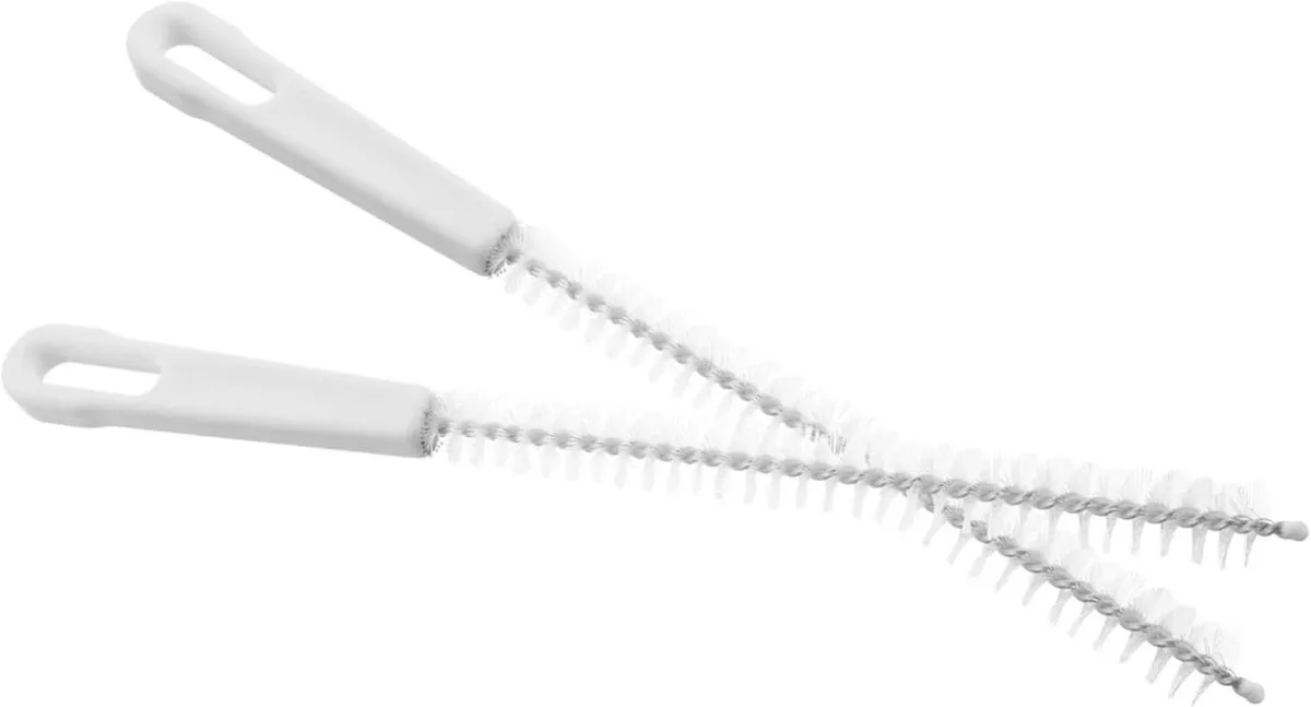 2pcs Extra Long Drain Cleaning Brush Set Flexible Sink Brush for Straws