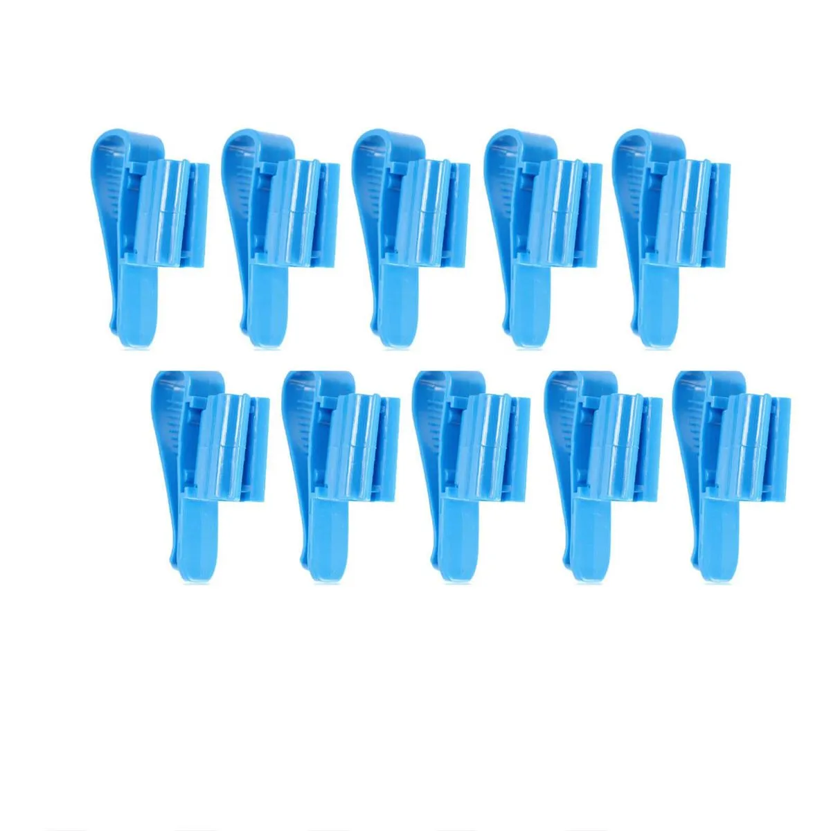10PCS Aquarium Pipe Clips Fish Tank Water Hose Fixing Clamps