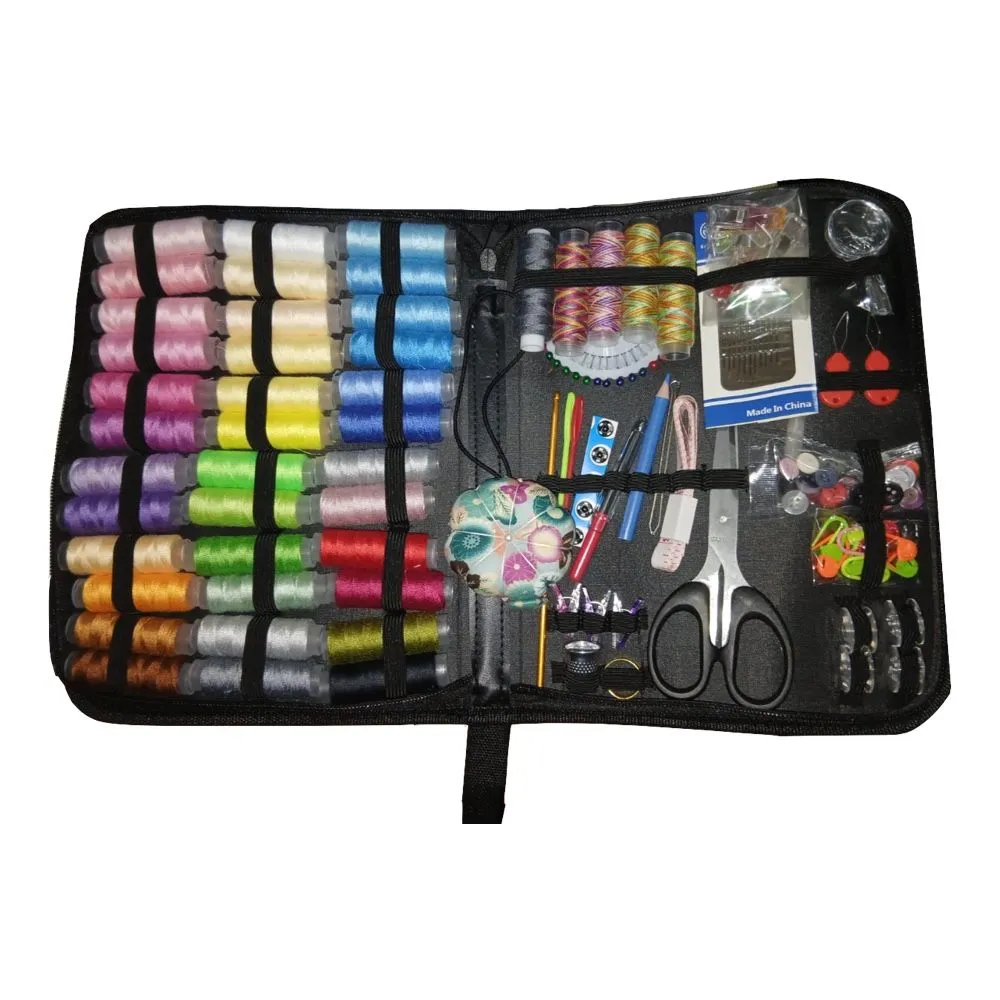 Craft DIY Needles & Theards Sewing Repair Tool Kit With Storage Case 175