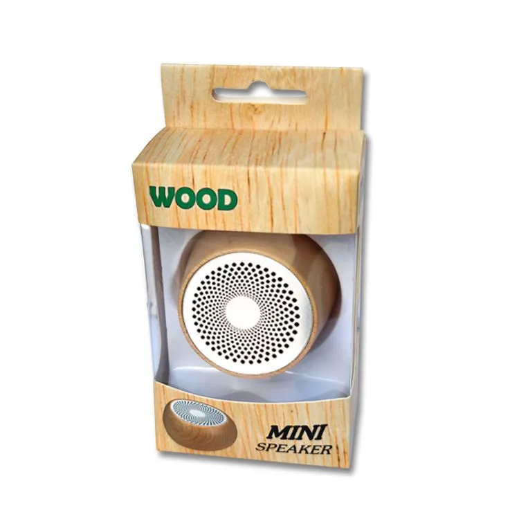 Wooden Wireless Bluetooth Speaker - Portable Home Audio Device