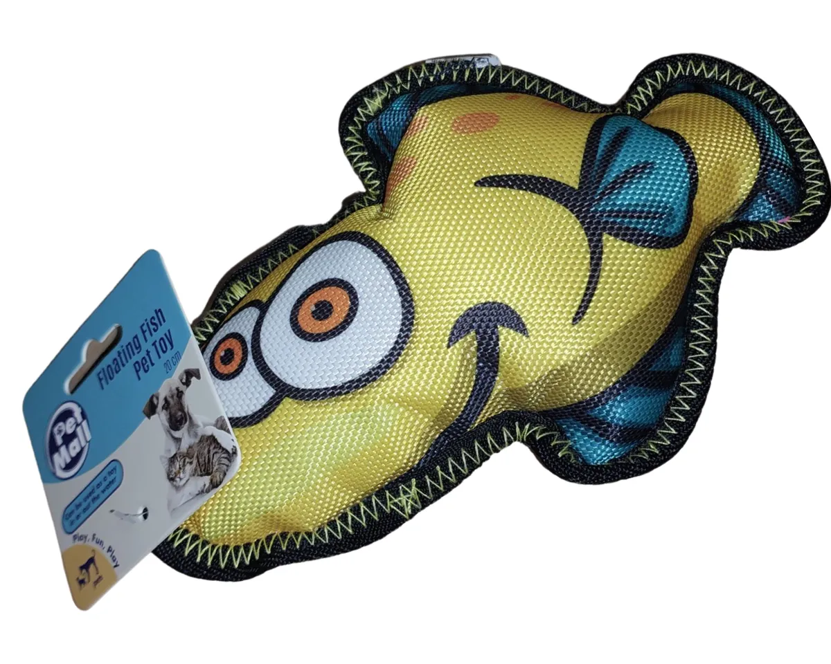 Floating Fish Pet Toy - Yellow