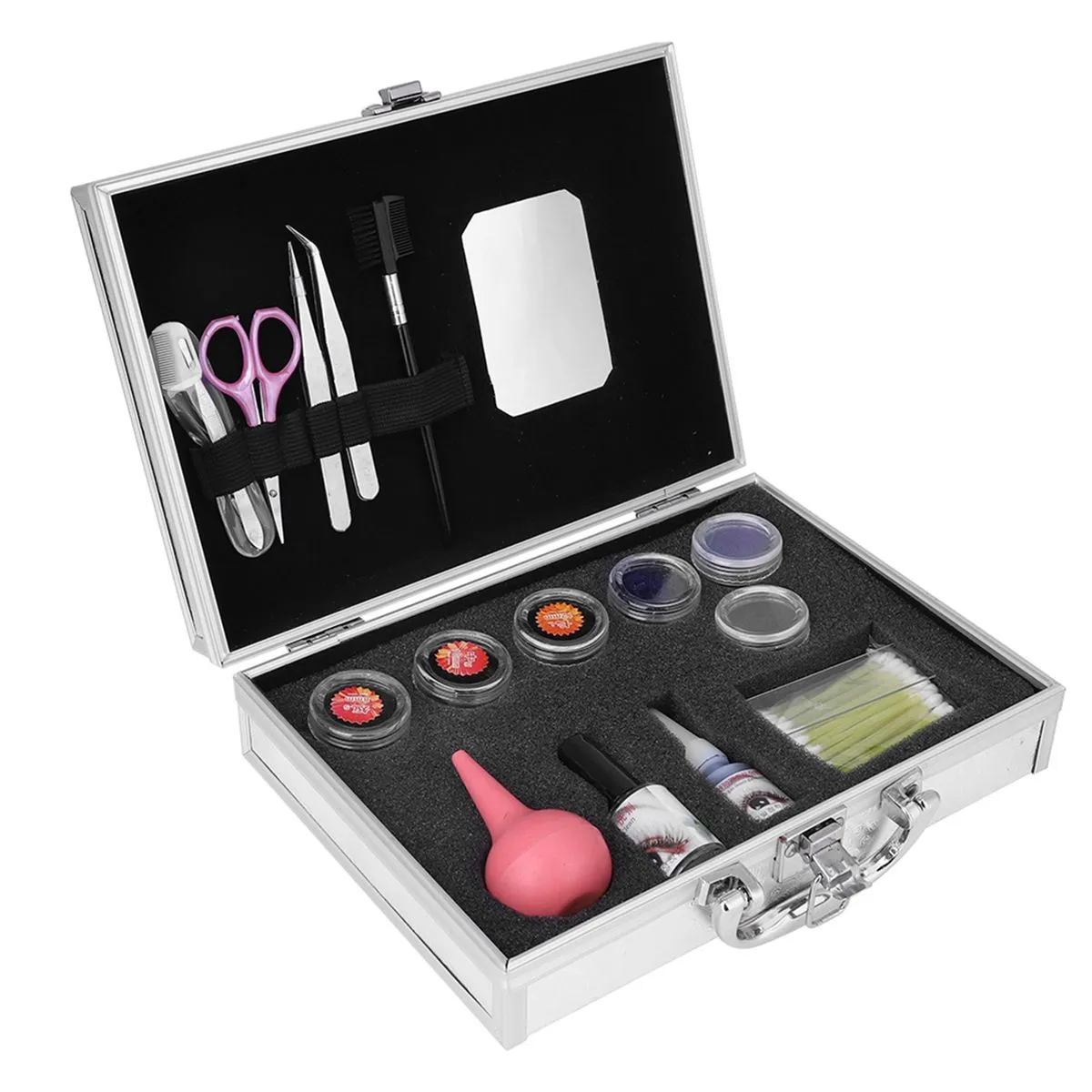 Pro Eyelash Extension Practice Kit Beginner Case